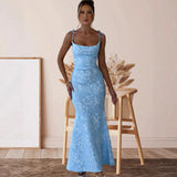 Women's Jacquard S-M Waist A-line Fashion Designer Dresses (Short)
