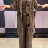 Women's Knitted 2-5XL Fashion Designer Hooded Cardigans (Plus Size)
