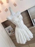 Women's Lace Strap Corset Fashion Designer Dresses (Short)-Women's Fashion Designer Dresses