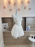 Women's Lace Strap Corset Fashion Designer Dresses (Short)-Women's Fashion Designer Dresses