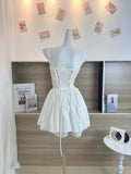 Women's Lace Strap Corset Fashion Designer Dresses (Short)-Women's Fashion Designer Dresses