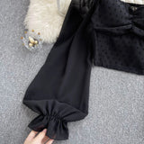 Women's Lantern Sleeve Off Shoulder Fashion Designer Long-Sleeve Tops-Women's Fashion Designer Long-Sleeve Tops
