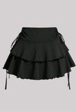 Women's Layered 1-4XL Fashion Designer Short Skirts (Plus Size)-Women's Fashion Designer Skirts-International Women's Clothing