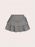 Women's Layered 1-4XL Fashion Designer Short Skirts (Plus Size)-Women's Fashion Designer Skirts-International Women's Clothing