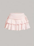 Women's Layered 1-4XL Fashion Designer Short Skirts (Plus Size)-Women's Fashion Designer Skirts-International Women's Clothing