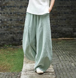 Women's Linen Fashion Designer Cotton 2-5XL Pants (Plus Size)-Women's Fashion Designer Plus Size Leggings / Pants-Women&#x27;s fashion designer plus size clothes