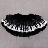 Women's Lolita Ruffle Lace Fashion Designer S-XL Mini Skirts (Short)