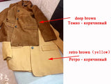 Women's Long Blazer Collar Fashion Designer Suede Jackets-Women's Fashion Designer Jackets