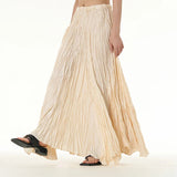 Women's Mermaid Fashion Designer Draped Crumbled Skirts (Long)-Women's Fashion Designer Skirts