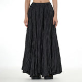 Women's Mermaid Fashion Designer Draped Crumbled Skirts (Long)-Women's Fashion Designer Skirts