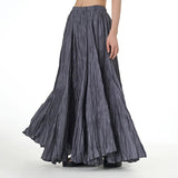 Women's Mermaid Fashion Designer Draped Crumbled Skirts (Long)-Women's Fashion Designer Skirts