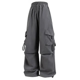 Women's Multiple Pockets Cargo M-2XL Baggy Fashion Designer Cargo Pants