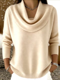 Women's O Collar Knitted Fashion Designer S-2XL Cardigans