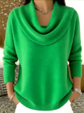 Women's O Collar Knitted Fashion Designer S-2XL Cardigans