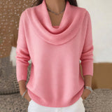 Women's O Collar Knitted Fashion Designer S-2XL Cardigans