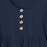 Women's O Neck 1-5XL Fashion Designer Blouse Long-Sleeve Tops (Plus Size)