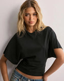 Women's O Neck Fashion Designer Crop Top XS-3XL T-Shirts