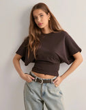 Women's O Neck Fashion Designer Crop Top XS-3XL T-Shirts