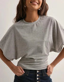Women's O Neck Fashion Designer Crop Top XS-3XL T-Shirts