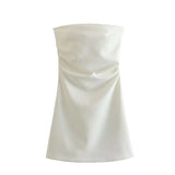Women's Off Shoulder Bodycon Fashion Designer Ruched XS-L Dresses (Short)