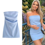 Women's Off Shoulder Bodycon Fashion Designer Ruched XS-L Dresses (Short)