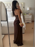 Women's Off Shoulder S-L Fashion Designer Lace Dresses (Long)