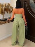 Women's Off Shoulders S-2XL Fashion Designer Jumpsuits-Women's Fashion Designer Rompers / Jumpsuits-Women&#x27;s fashion designer plus size clothes