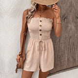 Women's Off Shoulders Fashion Designer S-3XL Rompers Jumpsuits