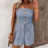Women's Off Shoulders Fashion Designer S-3XL Rompers Jumpsuits