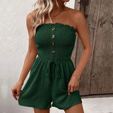 Women's Off Shoulders Fashion Designer S-3XL Rompers Jumpsuits