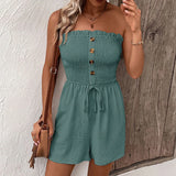Women's Off Shoulders Fashion Designer S-3XL Rompers Jumpsuits
