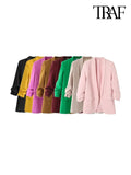 Women's Office Wear Open Blazer Fashion Designer Jackets-Women's Fashion Designer Jackets