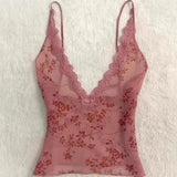 Women's Patchwork Crop Tops Fashion Designer S-L Singlets