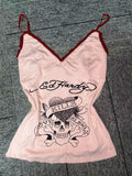 Women's Patchwork Crop Tops Fashion Designer S-L Singlets