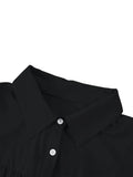 Women's Peplum Blouse Fashion Designer 2-5XL Long-Sleeve Tops (Plus Size)