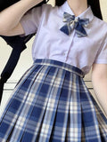 Women's Plaid XS-2XL Fashion Designer Pleated Mini Skirts (Short)-Women's Fashion Designer Skirts-International Women's Clothing