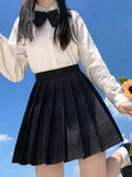 Women's Plaid XS-2XL Fashion Designer Pleated Mini Skirts (Short)-Women's Fashion Designer Skirts-International Women's Clothing