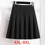 Women's Pleated 4-9XL Fashion Designer A-line Skirts (Plus Size)