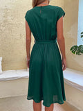 Women's Pleated A-Line Fashion Designer S-L Dresses (Midi)