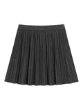 Women's Pleated Fashion Designer 2-5XL Mini Skirts (Plus Size)