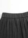 Women's Pleated Fashion Designer 2-5XL Mini Skirts (Plus Size)