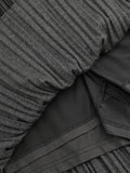 Women's Pleated Fashion Designer 2-5XL Mini Skirts (Plus Size)