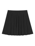 Women's Pleated Fashion Designer 2-5XL Mini Skirts (Plus Size)