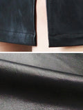 Women's PU Leather 2-5XL Fashion Designer Bodycon Skirts (Plus Size)