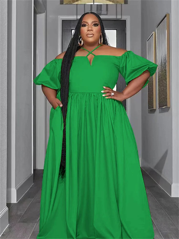 Chic maxi dress for fat lady In A Variety Of Stylish Designs 
