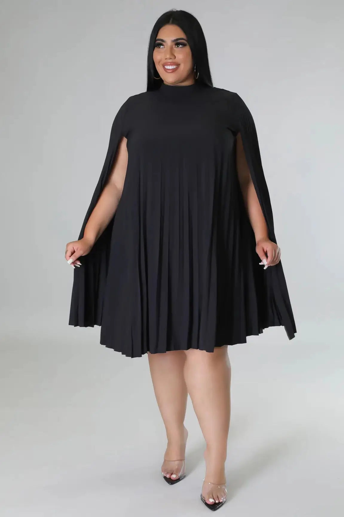 Women's Ruched Evening Fashion Designer Vestidos Short Dresses (Plus S –  International Women's Clothing - Women's fashion designer plus size clothes