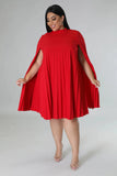 Women's Ruched Evening Fashion Designer Vestidos Short Dresses (Plus Size)