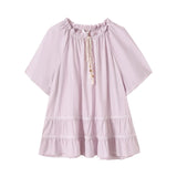 Women's Ruffle 5-9XL Fashion Designer Blouse Tops T-Shirts (Plus Size)