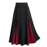 Women's Ruffle A-Line Fashion Designer Lace L-4XL Skirts (Plus Size)