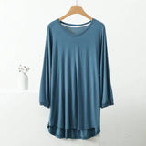Women's Ruffle O Neck Tops 2-8XL Fashion Designer T-Shirts (Plus Size)-Women's Tops Fashion Designer T-Shirts / Blouses-Peacock green-Women&#x27;s fashion designer plus size clothes